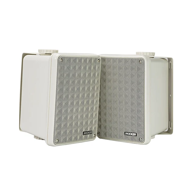 Kicker KB6G kabinetthøyttalere 2veis 150W 8ohm. Grå 