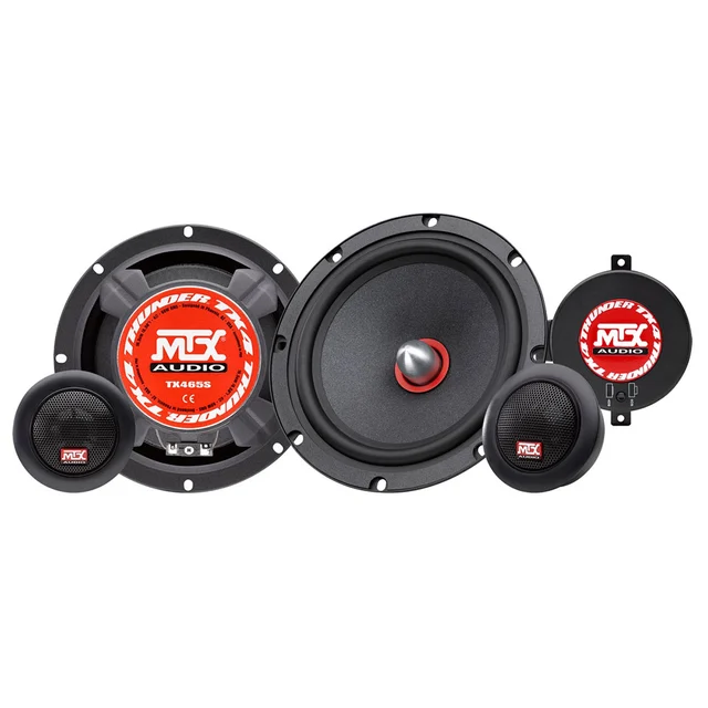 MTX Audio TX465S - komponentsett 6,5" 25mm Silkedome 80/320W 4ohm 