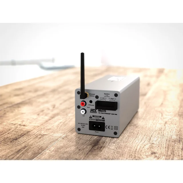 MTX iWa225 - Stereoforsterker (230volt) 2x25W, Bluetooth, RCA 