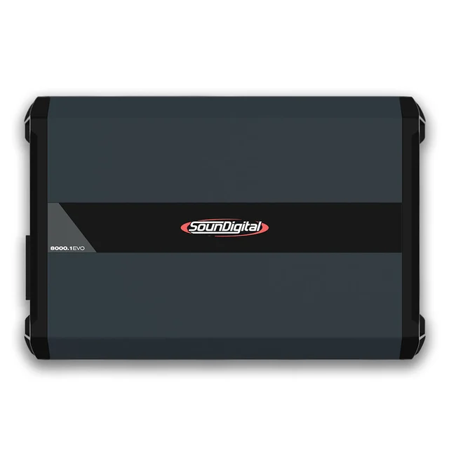 SounDigital SD8000.1 EVO4 2 ohm 8000W, 2Ohm, mono forsterker 
