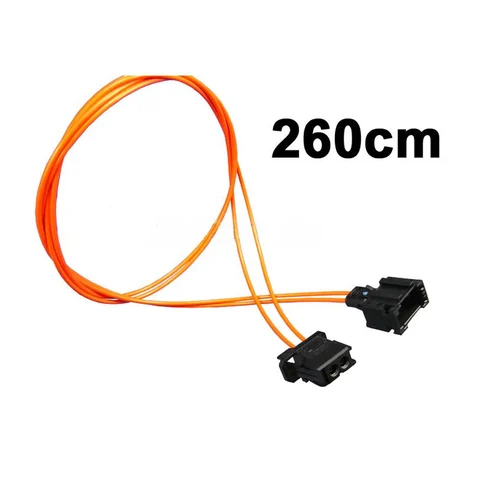 Navlinkz Fiberoptisk MOST skjøtekabel 2,6 meter