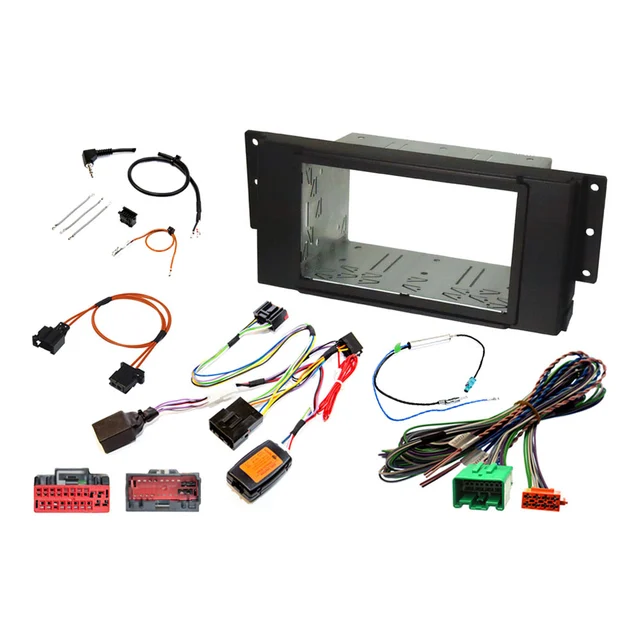 InCarTec komplett monteringskit 2-DIN Discovery/RR Sport (2005-2013) m/HK 