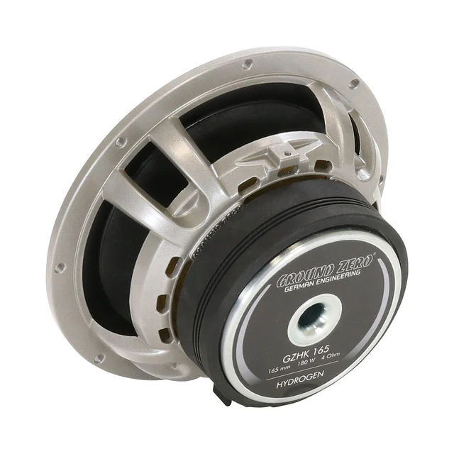 Ground Zero GZHC 165.2 høyttalersett 6.5", 120W RMS, Hydrogen-serie 