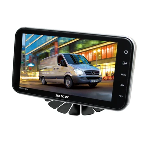 MXN 7DM 7" monitor 12/24V, for 2 kamera