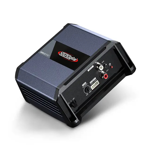 SounDigital SD400.2 EVO4 2 ohm 2x200W, 2Ohm, 2-kanaler 