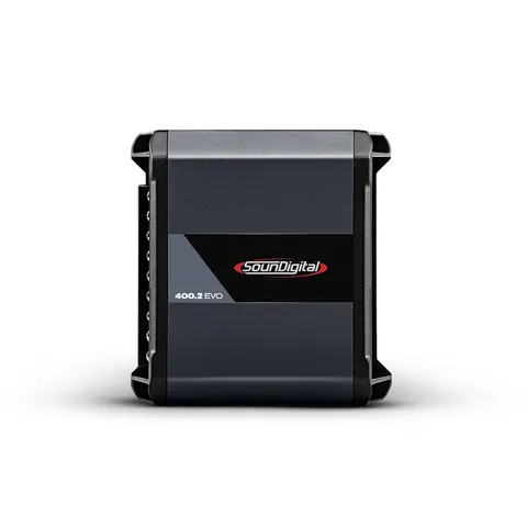 SounDigital SD400.2 EVO4 2 ohm 2x200W, 2Ohm, 2-kanaler