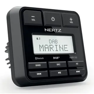 Hertz HMR 15 D DAB+ marineradio Vanntett, DAB+, BT, USB, AUX