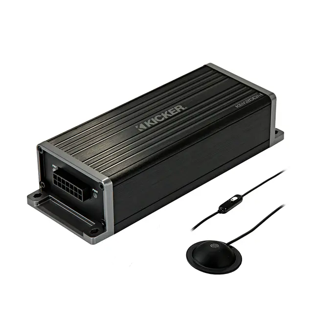 Kicker KEY200.4 Smart forsterker 4-kanals, Auto-EQ/Prosessor 