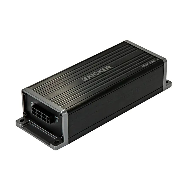 Kicker KEY200.4 Smart forsterker 4-kanals, Auto-EQ/Prosessor 