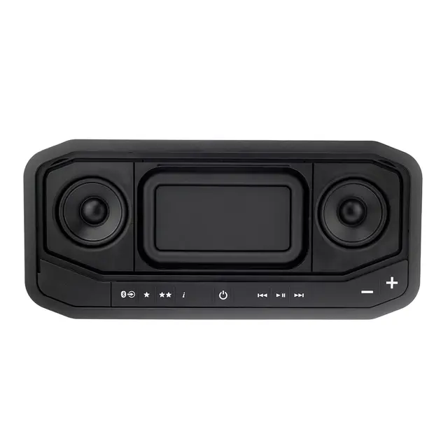 Fusion Panel-Stereo PS-A302B Sort Bluetooth, USB, Aux, FM 