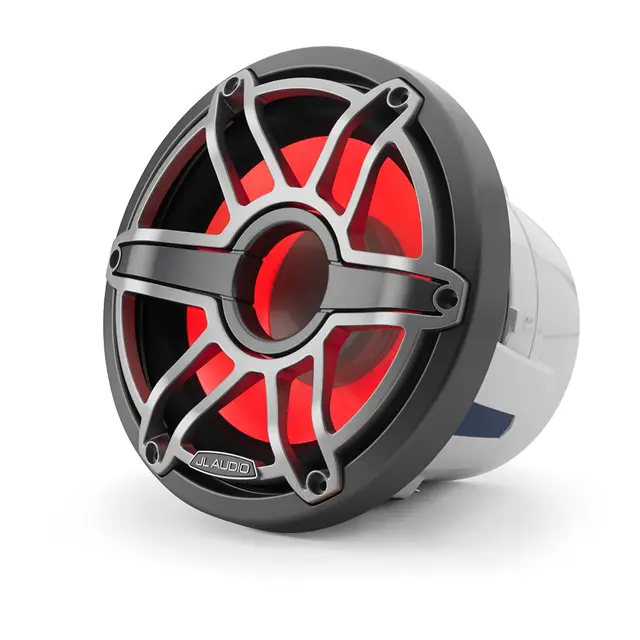 JL Audio M6-8IB-S-GmTi-i-4 subwoofer 8", 200W RMS, 4ohm Titanium Sport LED 