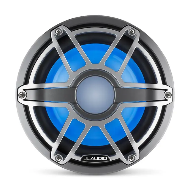 JL Audio M6-8IB-S-GmTi-i-4 subwoofer 8", 200W RMS, 4ohm Titanium Sport LED 