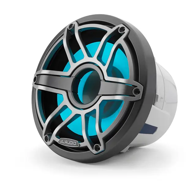 JL Audio M6-8IB-S-GmTi-i-4 subwoofer 8", 200W RMS, 4ohm Titanium Sport LED 