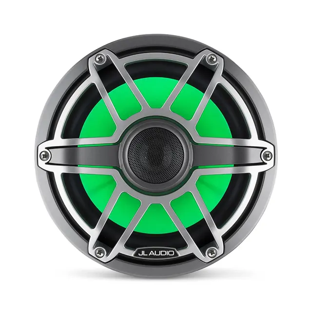 JL Audio M6-880X-S-GmTi-i (LED) 8,8" Titan sort grill, LED 