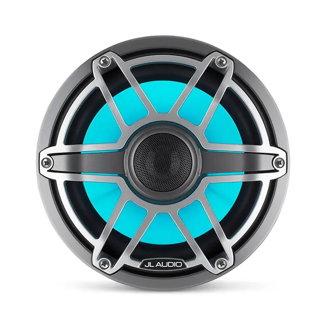 JL Audio M6-880X-S-GmTi-i (LED) 8,8" Titan sort grill, LED 