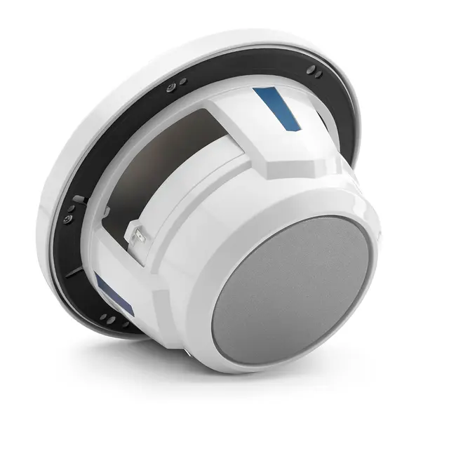 JL Audio M6-770X-S-GwGw-i høyttaler LED 7,7" hvit sportsgrill, LED 