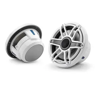 JL Audio M6-770X-S-GwGw Marine høyttaler 7,7" hvit sportsgrill