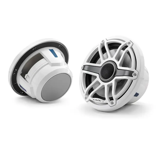 JL Audio M6-770X-S-GwGw Marine høyttaler 7,7" hvit sportsgrill 