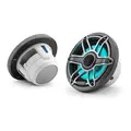 JL Audio M6-650X-S-GmTi-i  Marine høyt. 6,5" sportsgrill grå, LED