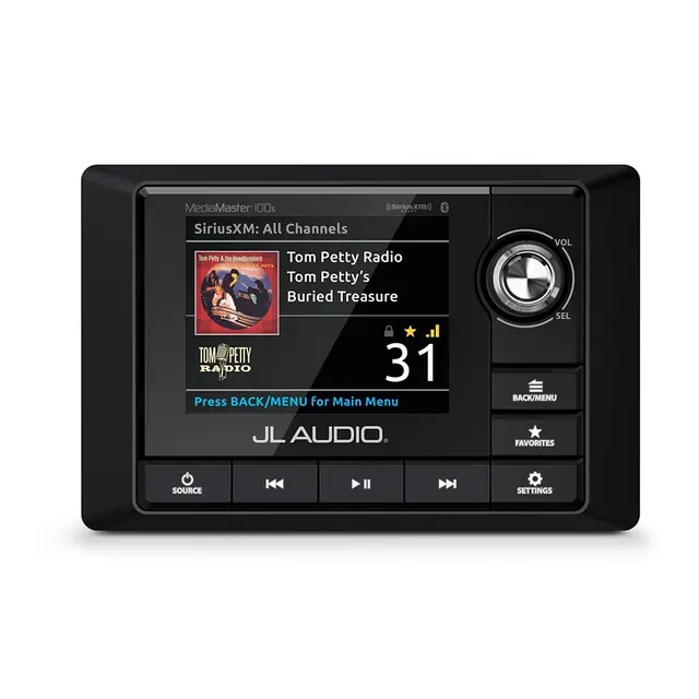 JL Audio Media Master MM105 DAB+ Mediakontroller for marine. 