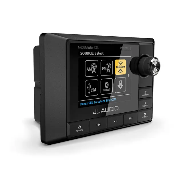 JL Audio Media Master MM105 DAB+ Mediakontroller for marine. 
