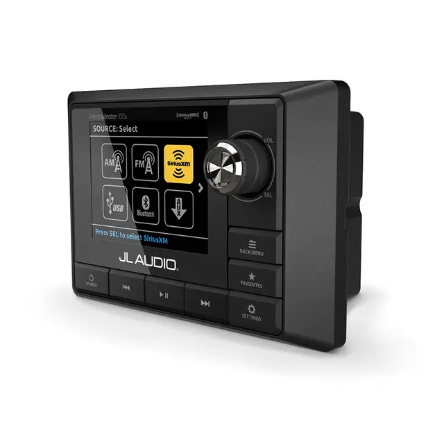 JL Audio Media Master MM105 DAB+ Mediakontroller for marine. 