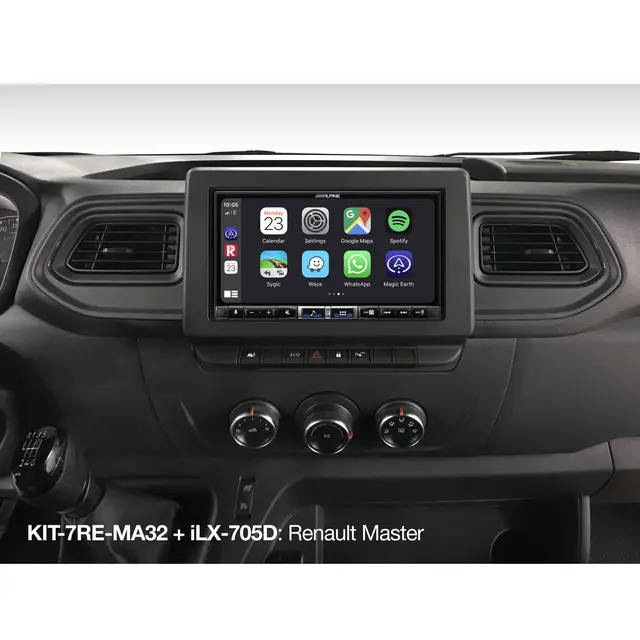 Alpine iLX-705D 7" CarPlay Android Auto (chassis nede) 