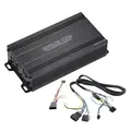 Ground Zero GZCS A-4.80 4-kanals m/ISO 4x80W RMS i 2 Ohm. Klasse D, Iso-kobling