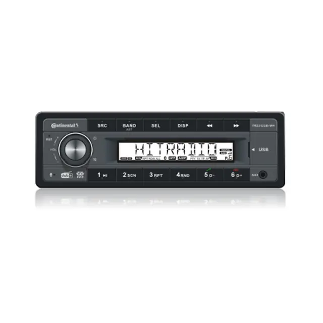 Continental TRD312UB–WH BT, DAB+, AUX, USB, shortbody 