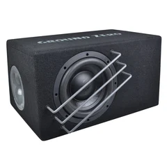 Ground Zero GZUB 8BR subw. i kasse 300W RMS, 2x2 Ohm