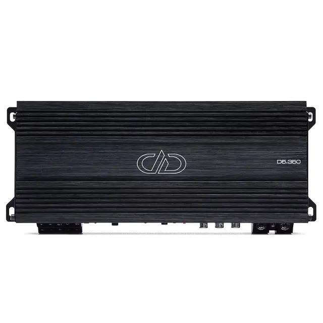 DD Audio D5.350 4-kanalsf orsterker 4 x 140W RMS i 2 Ohm + 350W RMS i 1 Ohm 
