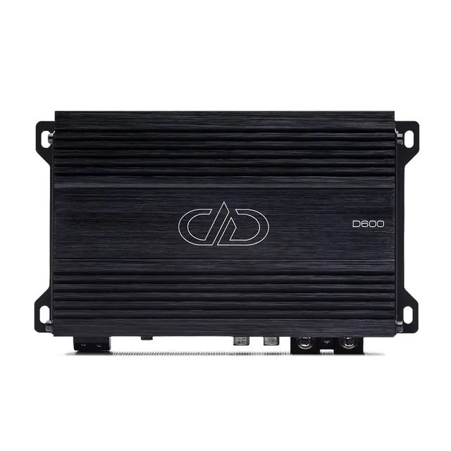 DD Audio D600 monoforsterker 600W RMS. Klasse D. 1 Ohm 