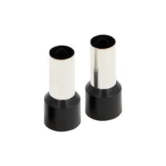 Isolert Endehylse 50mm² (1/0AWG), Sort Isolert Endehylse 50mm² (1/0AWG), Sort