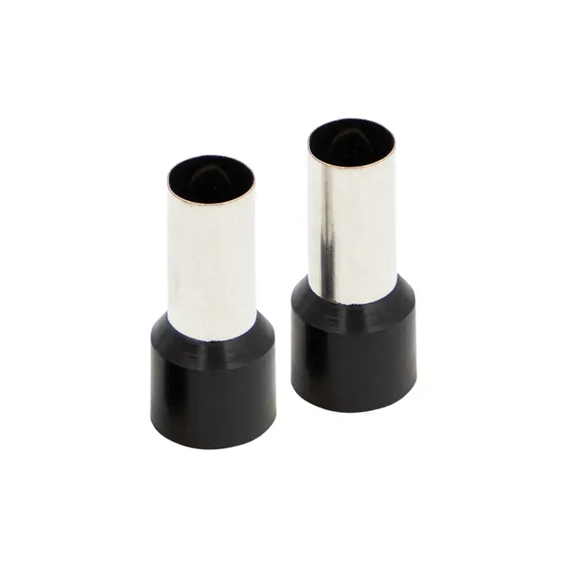 Isolert Endehylse 50mm² (1/0AWG), Sort Isolert Endehylse 50mm² (1/0AWG), Sort 