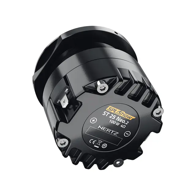 Hertz ST25K Neo SPL Show horndiskant 100W max, 107 dB. Pris per par 