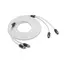 JL Audio XMD-WHTAIC2-12 signalkabel 3,6m 2-kanaler signalkabel 
