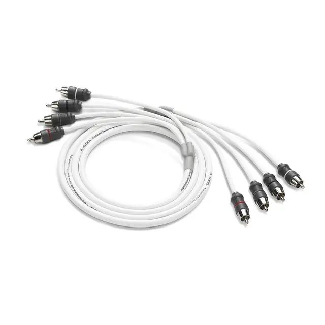 JL Audio XMD-WHTAIC4-6 signalkabel 1,8m 4-kanaler signalkabel 