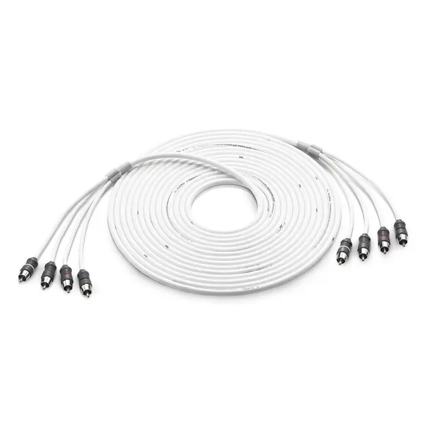 JL Audio XMD-WHTAIC4-25 signalkabel 7,6m 4-kanaler signalkabel 
