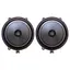 Phoenix Gold ZDSV6C 6,5" subwooferpar for Volvo, Plug &amp; Play