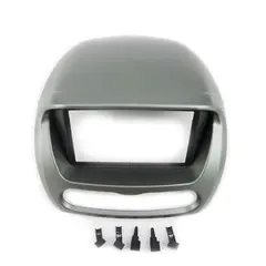 ConnectED 2-DIN monteringsramme - sølv iMiev/C-Zero/iOn (2009-2021)