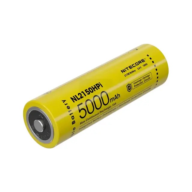 Nitecore 21700 batteri 5000 mAh, oppladbart Li-Ion 