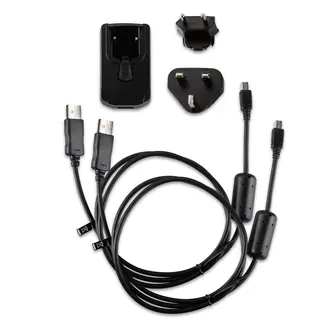 Garmin Nettadapterkabel Ladekabel for Garmin med adapter 230V