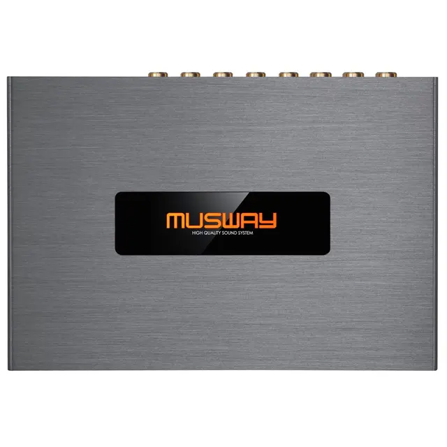 Musway DSP68 Prosessor 6 kanaler inn, 8 kanaler ut. 