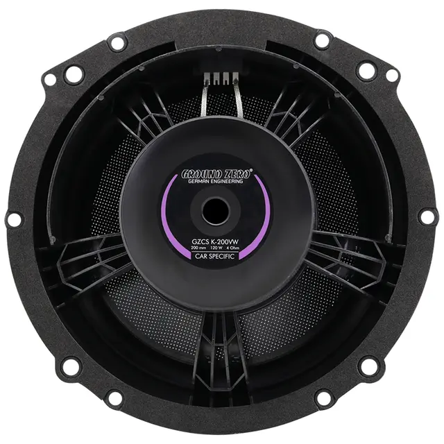 Ground Zero GZCS 200.2VW-T5/T6 8", 80W RMS, VW T5/T6 Komponentsett 