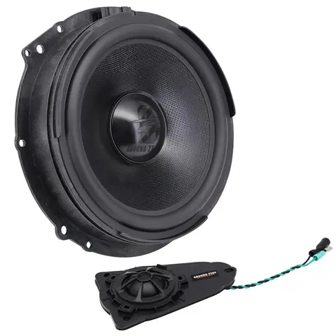 Ground Zero GZCS 200.2VW-T5/T6 8", 80W RMS, VW T5/T6 Komponentsett