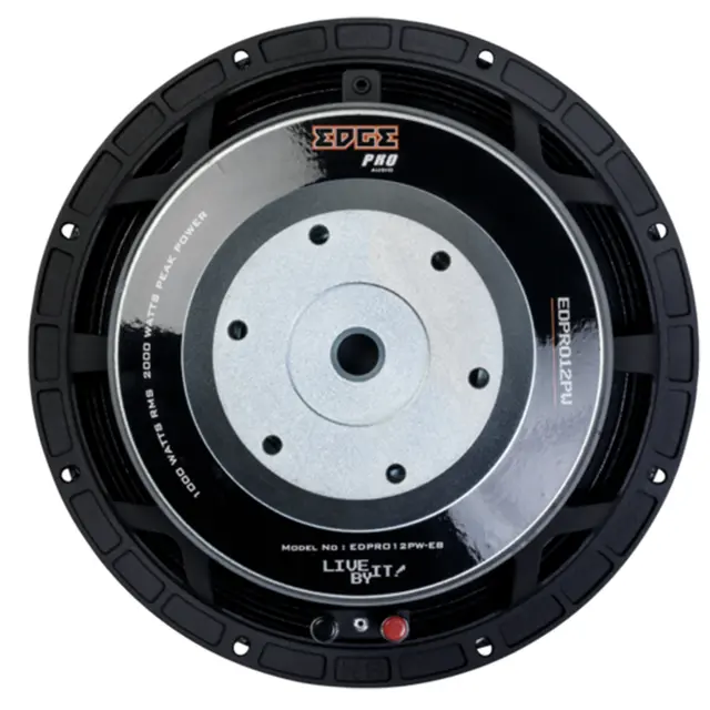 Edge EDPRO12PW-E8 12" Pro audio bass 12", 1000W RMS, pris per stk 