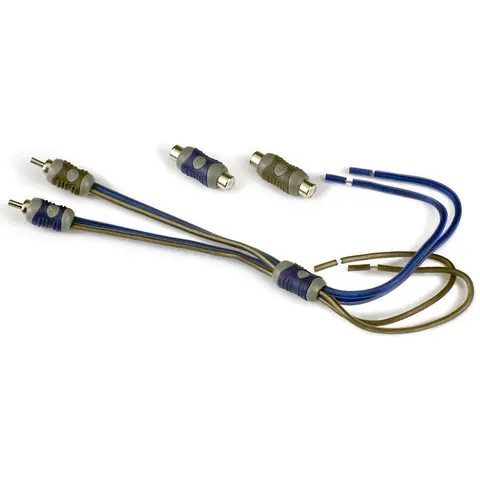Kicker KISL adapter kabel RCA-> løse ender, skjøtestykker