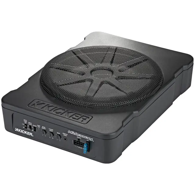 Kicker HS10 Aktiv subwoofer 10" aktiv subwoofer,180W RMS, bassremote 