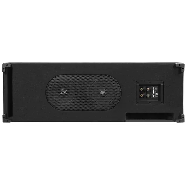 ESX DBX600Q subwoofer i kasse 2 x 6.5", 300W RMS, Quickconnect 