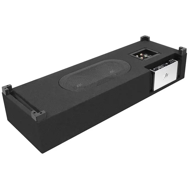 ESX DBX600Q subwoofer i kasse 2 x 6.5", 300W RMS, Quickconnect 